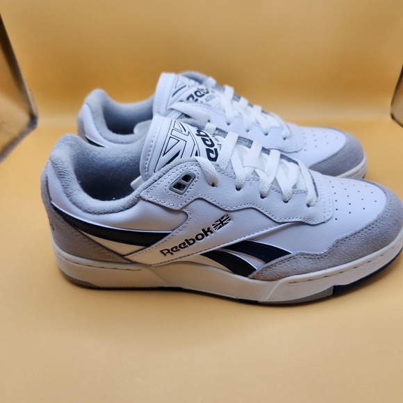 Reebok Shoes Mens Size 7 White Gray BB 4000 II Low Top‎ Basketball 100033848